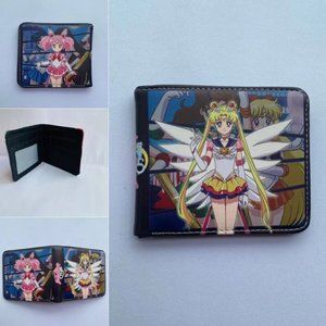 Best New Classic Japanese Anime Sailor Moon Multicolor Leather Purse Wallet A